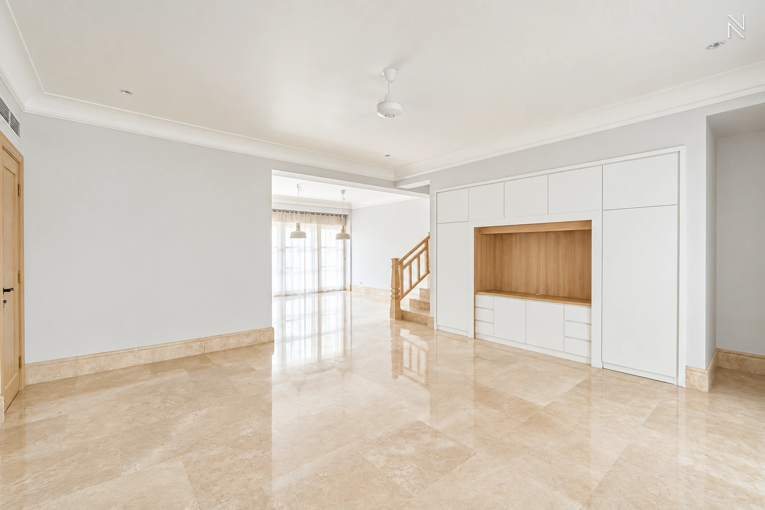 Kemang V 26 Residence Unit K – Living Area 01 For Rent 3BR House South Jakarta Kemang KMG131