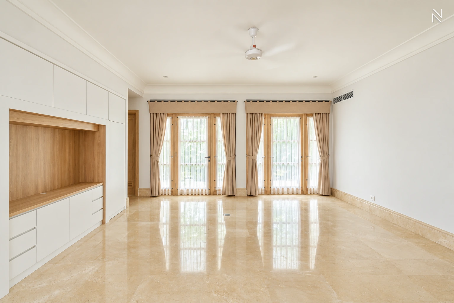 Kemang V 26 Residence Unit K – Living Area 04 For Rent 3BR House South Jakarta Kemang KMG131