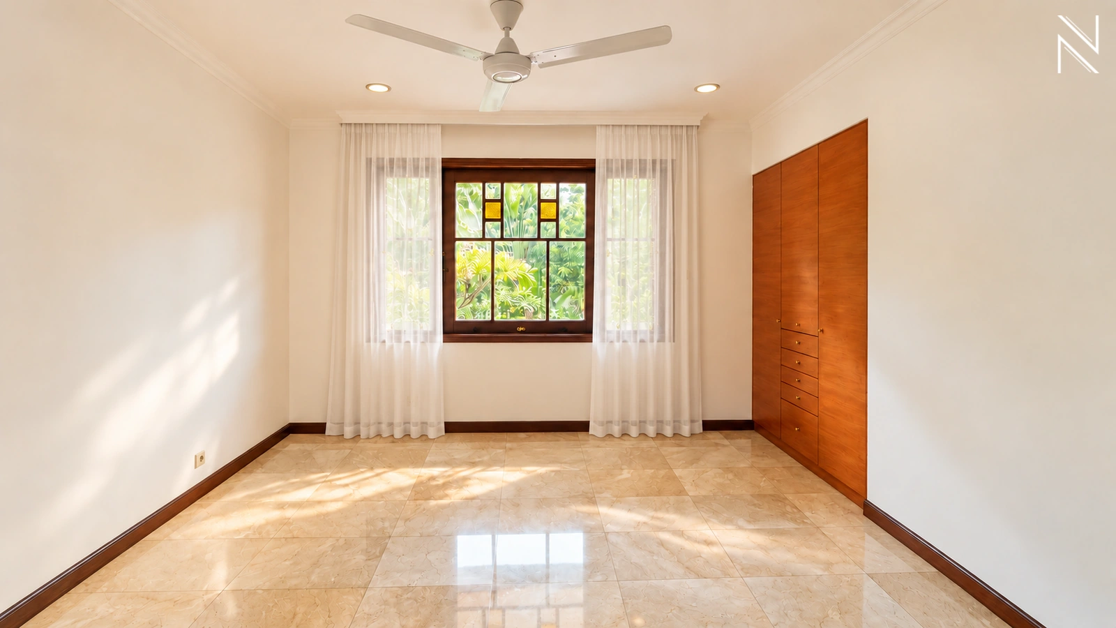 Palm Mansion – Bedroom (2) For Rent 4BR House South Jakarta Lebak Bulus LBB024