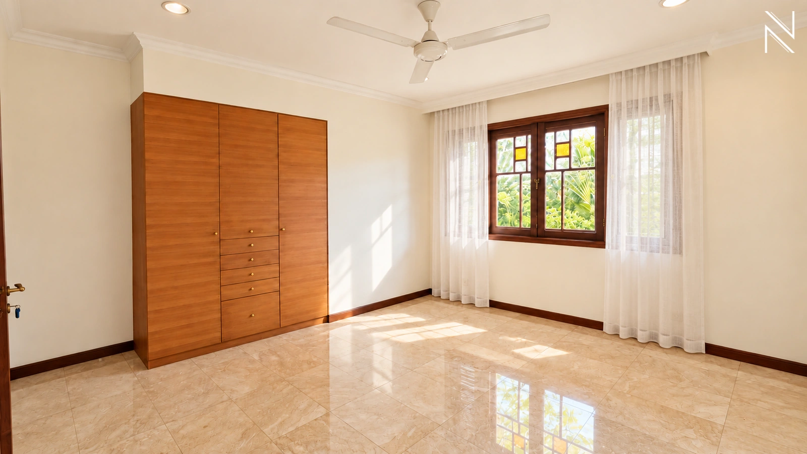 Palm Mansion – Bedroom (3) For Rent 4BR House South Jakarta Lebak Bulus LBB024