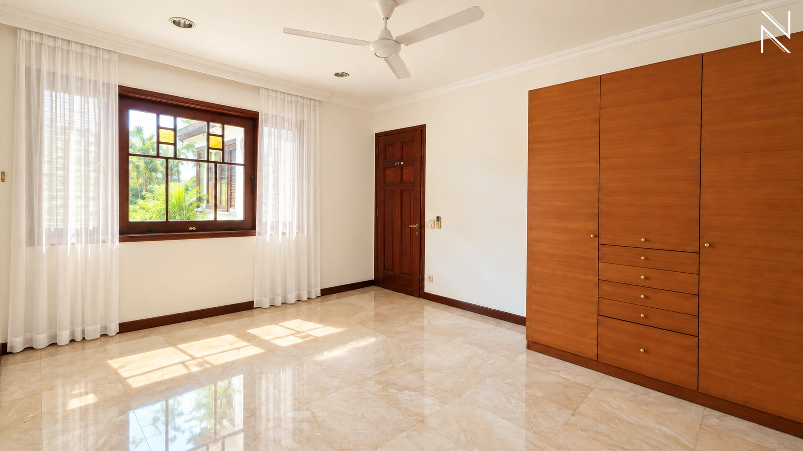Palm Mansion – Bedroom (4) For Rent 4BR House South Jakarta Lebak Bulus LBB024