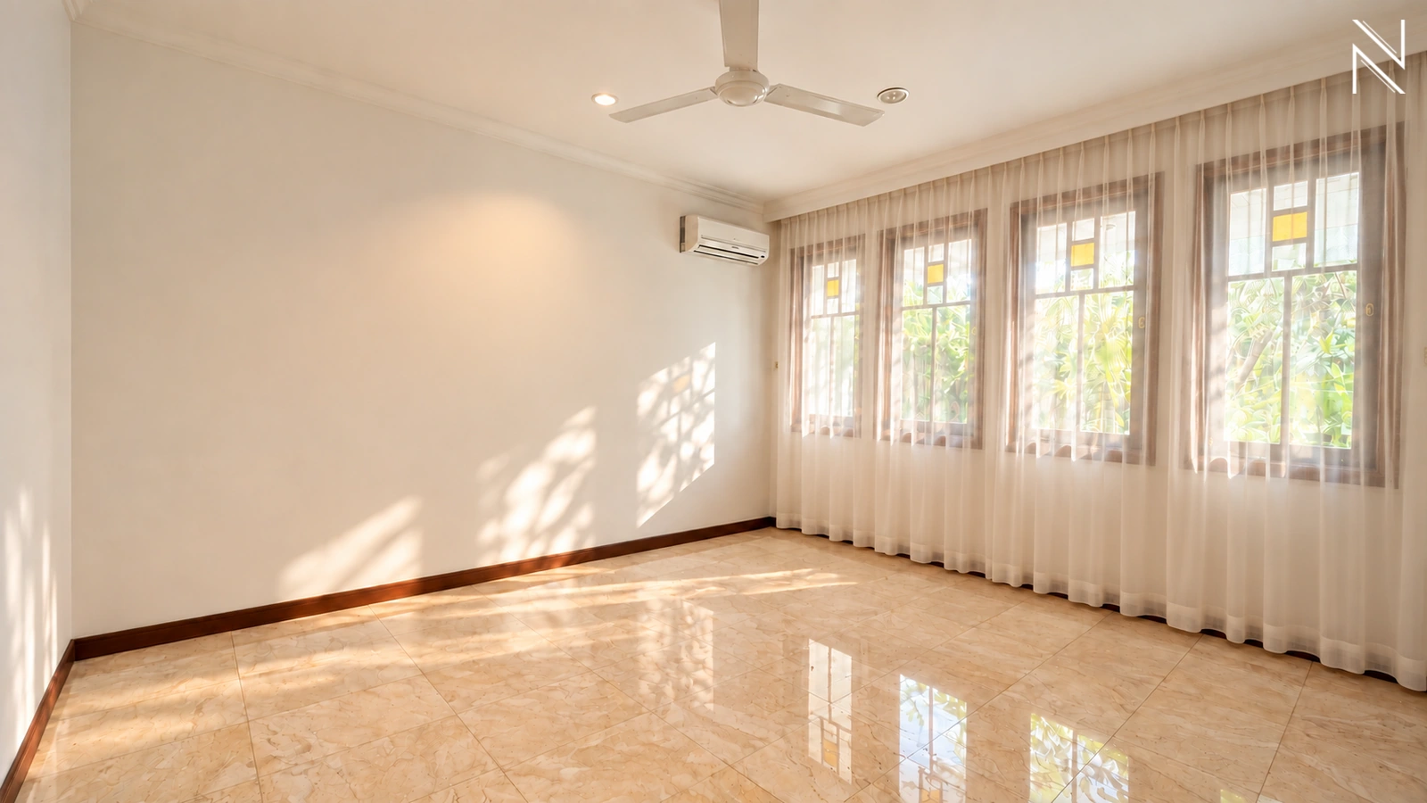 Palm Mansion – Bedroom (5) For Rent 4BR House South Jakarta Lebak Bulus LBB024