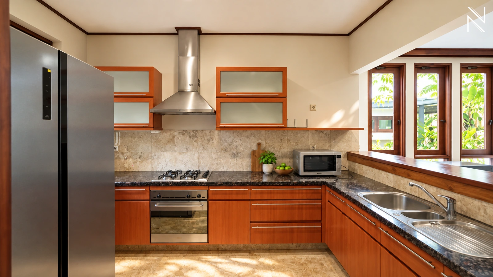 Veranda 1 – KAV T – Dapur 01 For Rent 3BR House South Jakarta Cipete CPT235