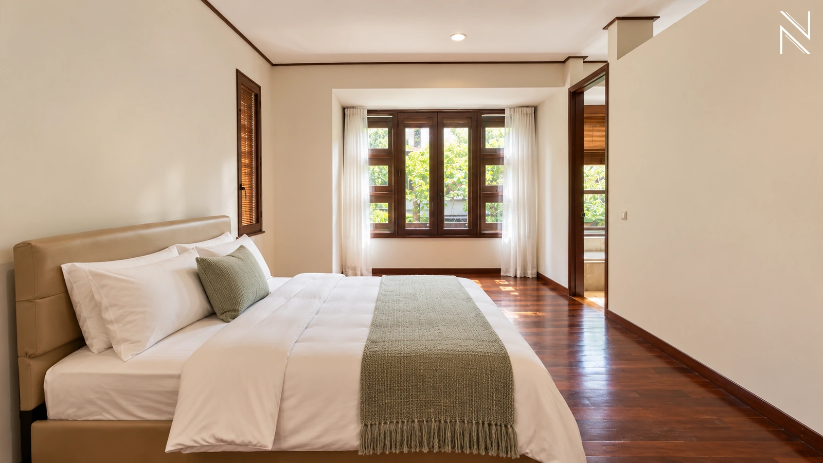 Veranda 1 – KAV T – Kamar Tidur 01 – Sudut 02 For Rent 3BR House South Jakarta Cipete CPT235