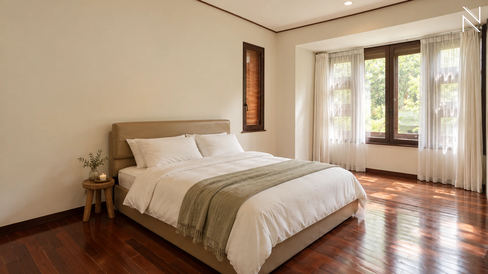 Veranda 1 – KAV T – Kamar Tidur 01 For Rent 3BR House South Jakarta Cipete CPT235