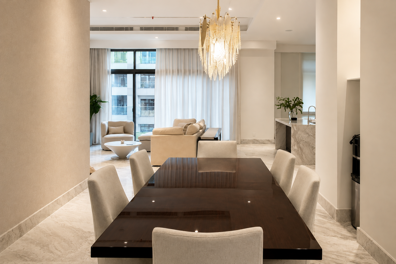 For Rent 4BR Apartment Le Parc at Thamrin Nine Central Jakarta Tanah Abang LEP006