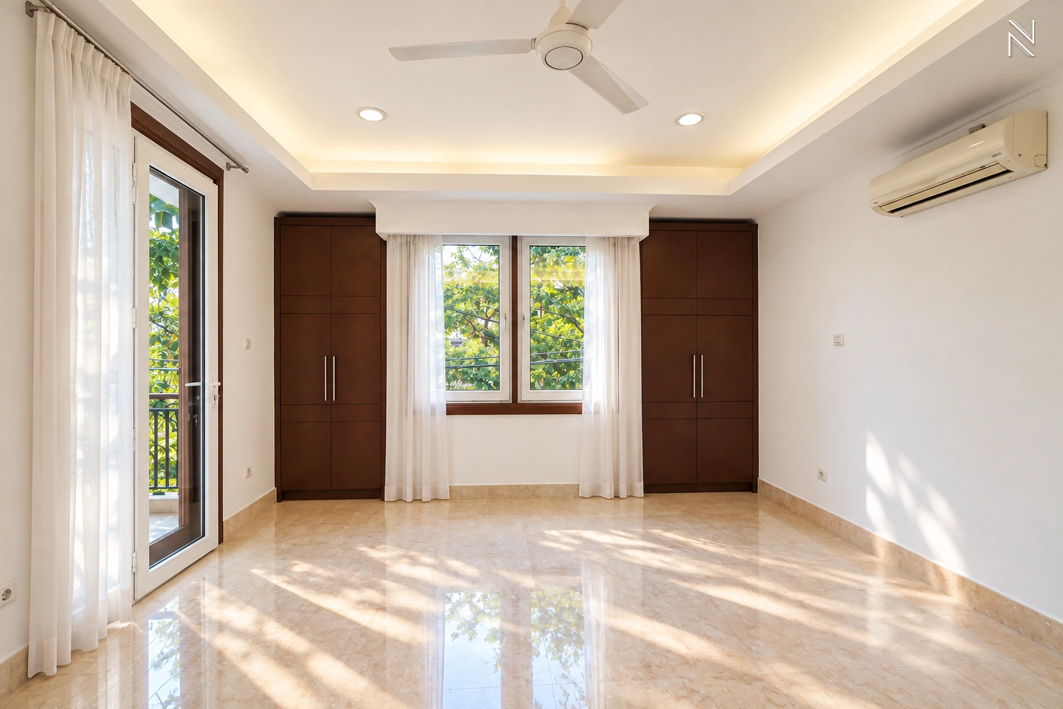 ASTORIA A5 – CLD253 – Bedroom Window Front View – Photo 13 For Rent 5BR House South Jakarta Cilandak CLD253