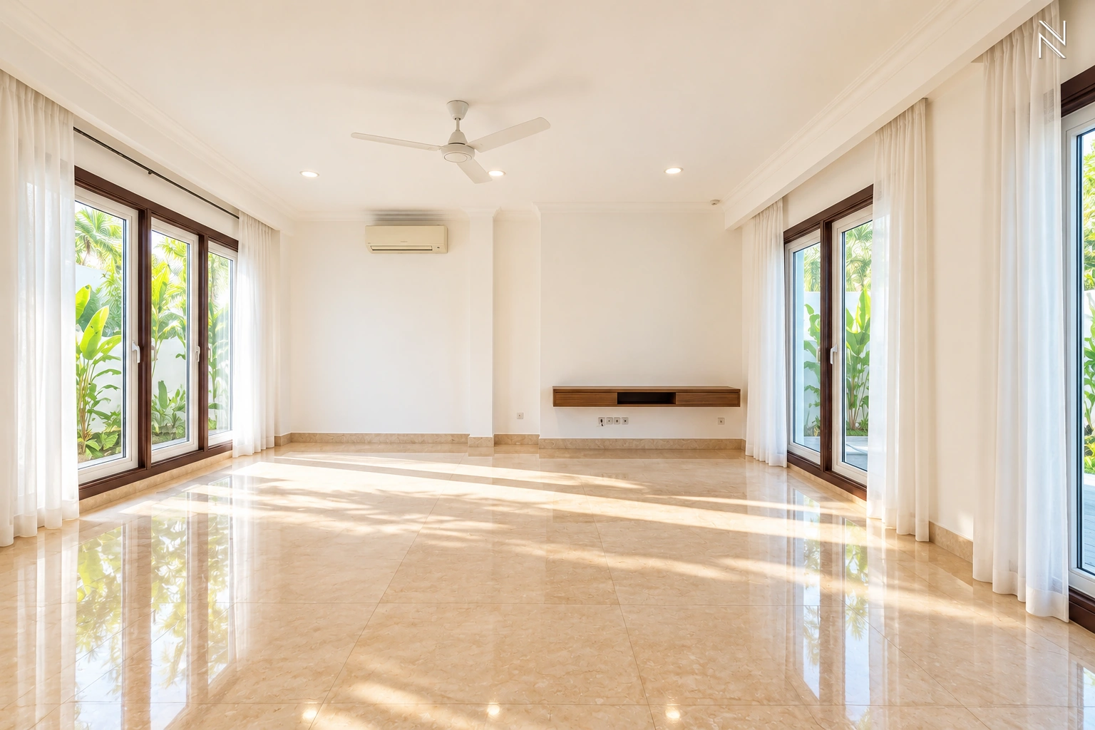 ASTORIA A5 – CLD253 – Living Room Window Front View – Photo 04 For Rent 5BR House South Jakarta Cilandak CLD253
