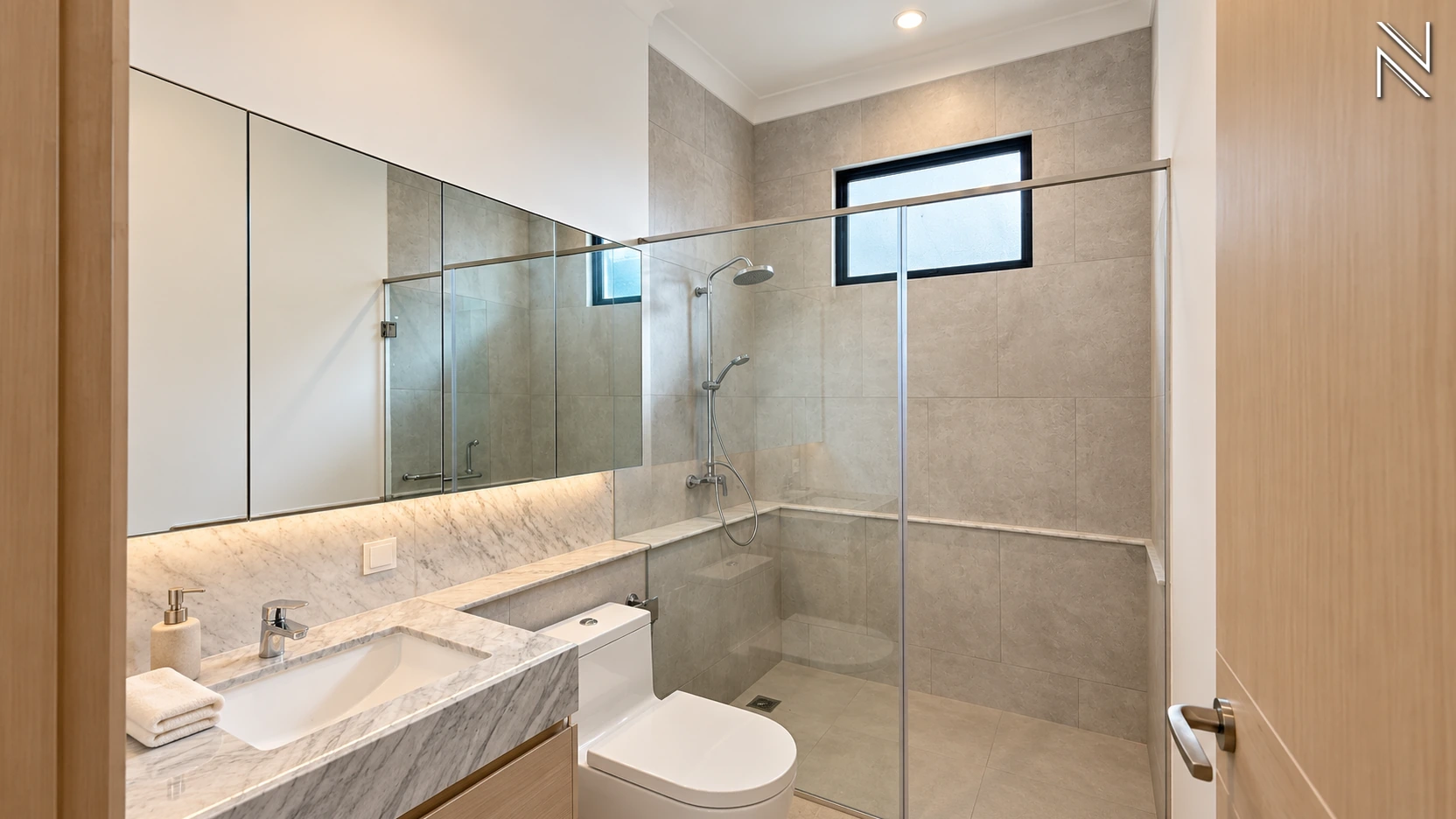 Amari Residence – Type D – Bathroom 03 For Buy 3BR House South Jakarta Kebayoran Baru KBBRS282
