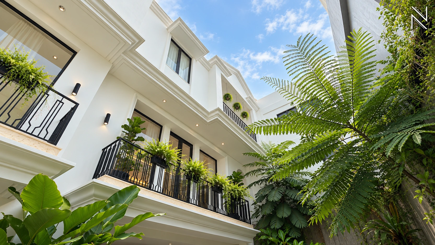 Amari Residence – Type D – Facade For Buy 3BR House South Jakarta Kebayoran Baru KBBRS282