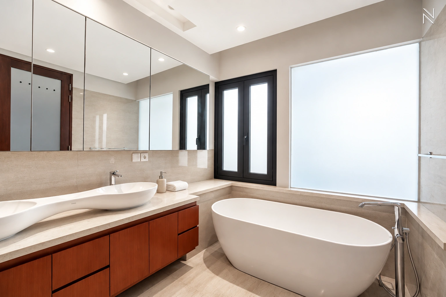 BDN 1 No. 12 Kav C – CLD120 – Bathroom View 01 – Photo 09 For Rent 4BR House South Jakarta Cilandak CLD120
