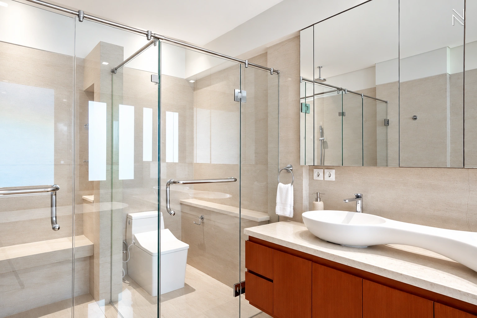 BDN 1 No. 12 Kav C – CLD120 – Bathroom View 02 – Photo 10 For Rent 4BR House South Jakarta Cilandak CLD120