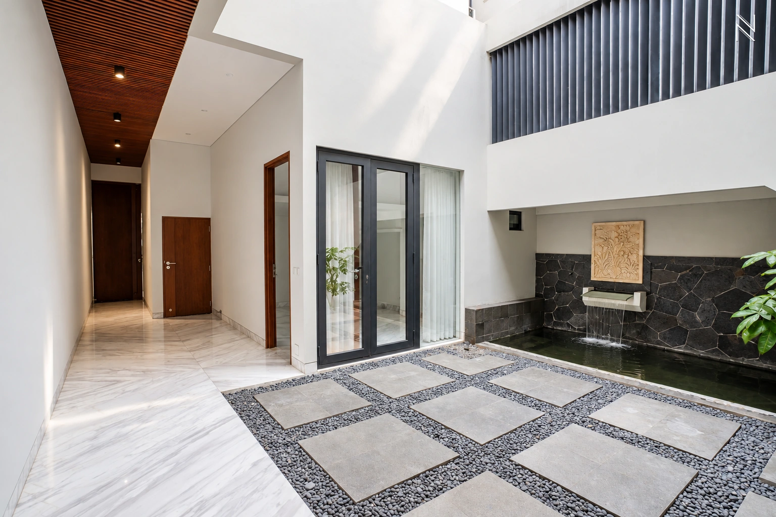 BDN 1 No. 12 Kav C – CLD120 – Courtyard View 02 – Photo 20 For Rent 4BR House South Jakarta Cilandak CLD120