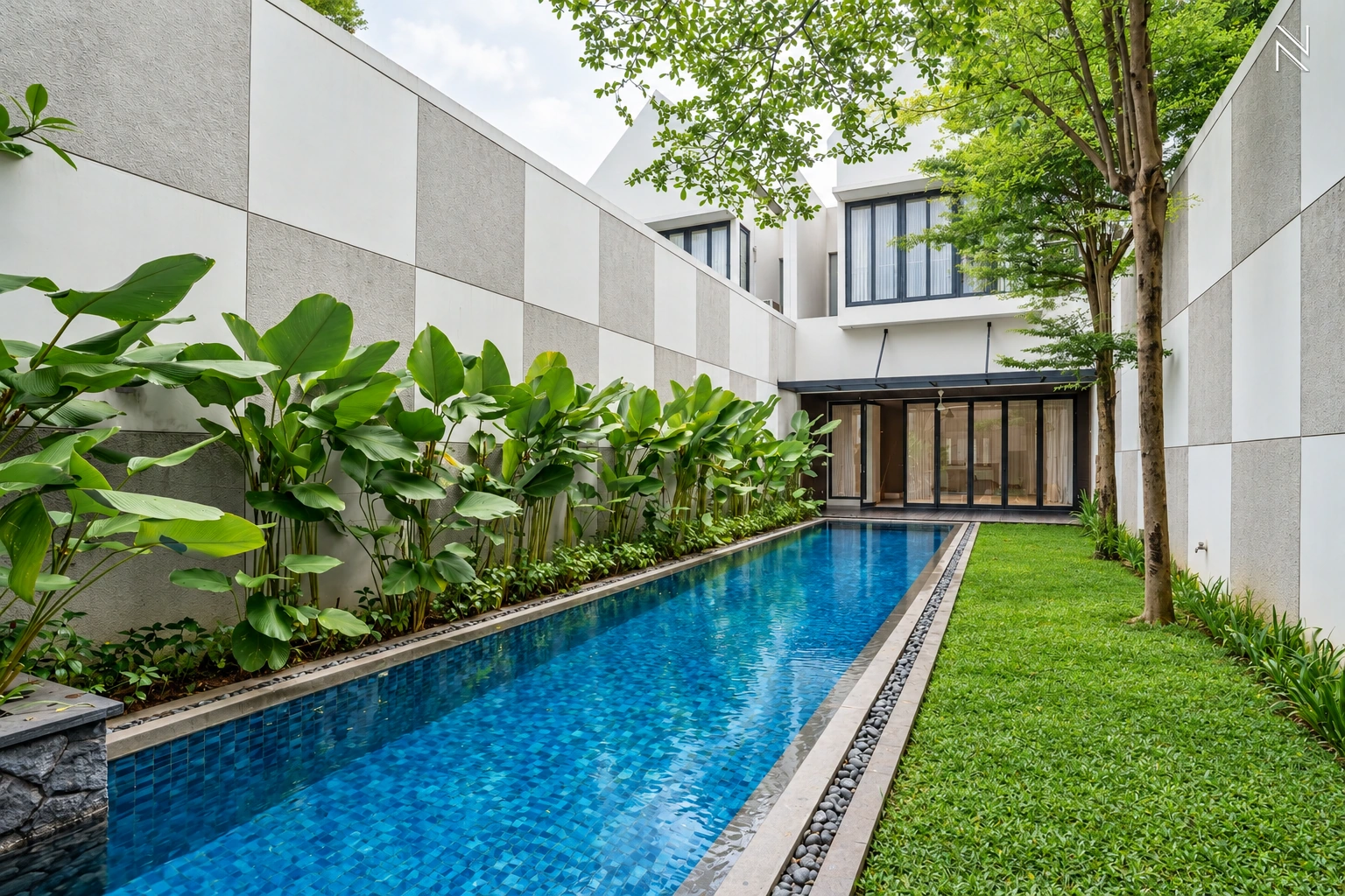 BDN 1 No. 12 Kav C – CLD120 – Pool Garden View 02 – Photo 15 For Rent 4BR House South Jakarta Cilandak CLD120