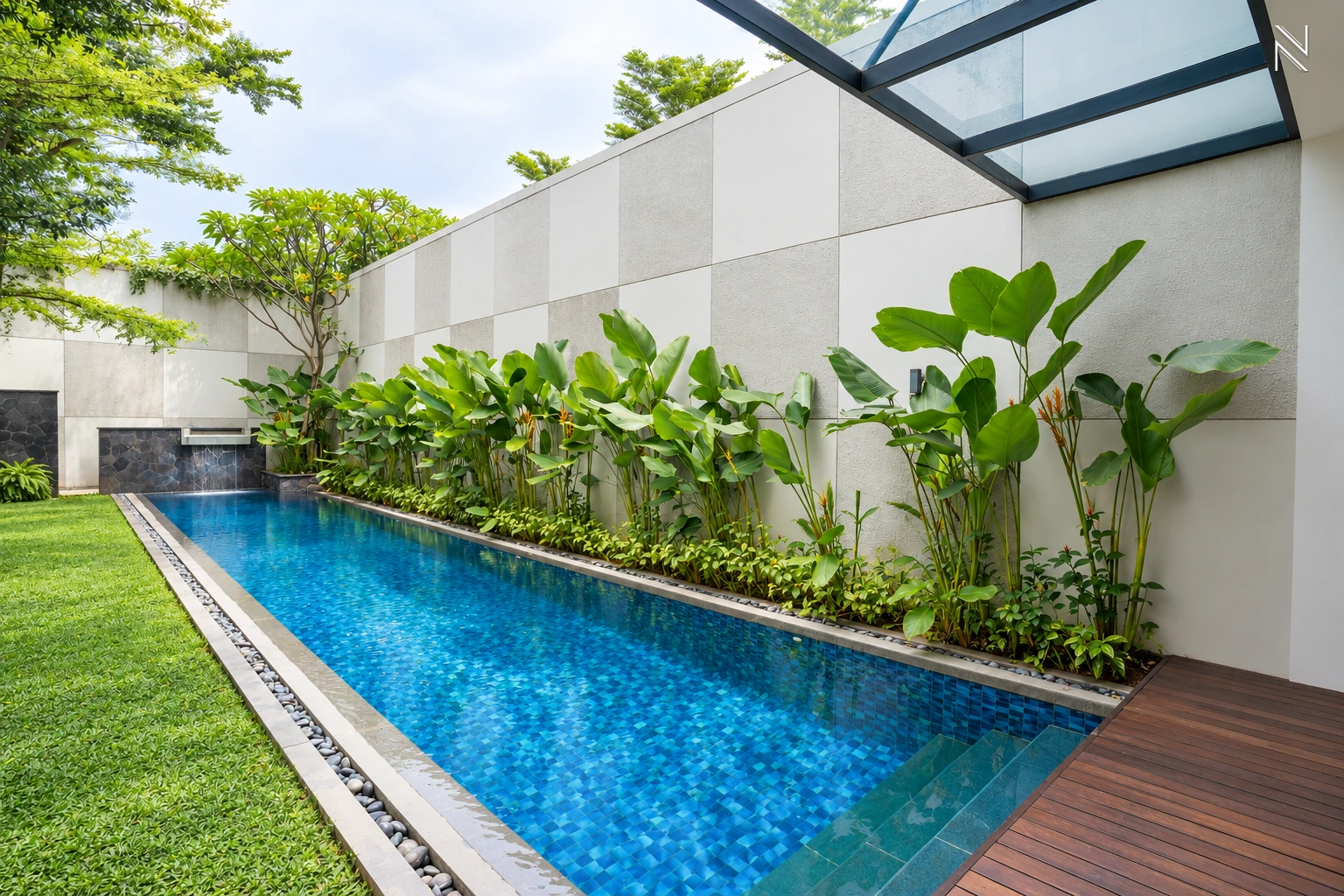 BDN 1 No. 12 Kav C – CLD120 – Pool Garden View 03 – Photo 16 For Rent 4BR House South Jakarta Cilandak CLD120