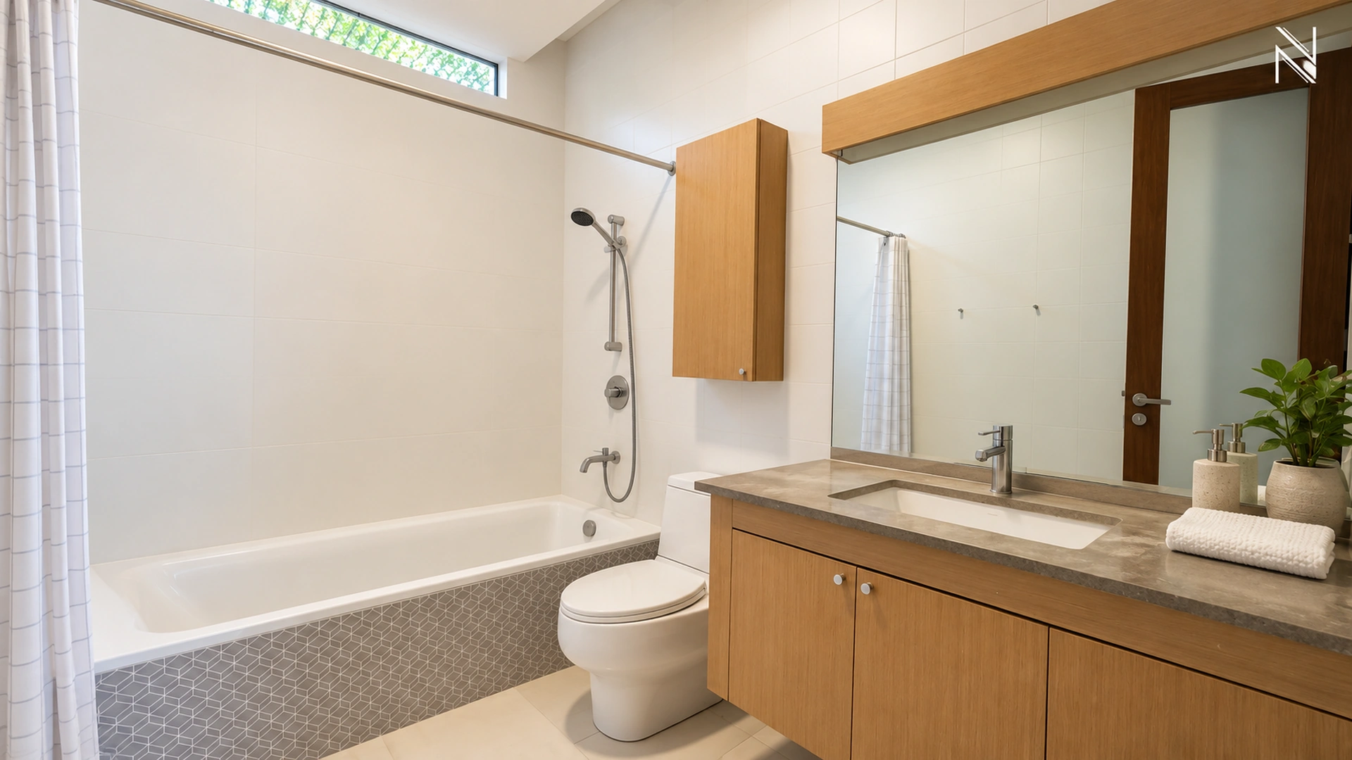 Bali Residence M 19 – BATHROOM For Rent 4BR House South Jakarta Cipete CPT356