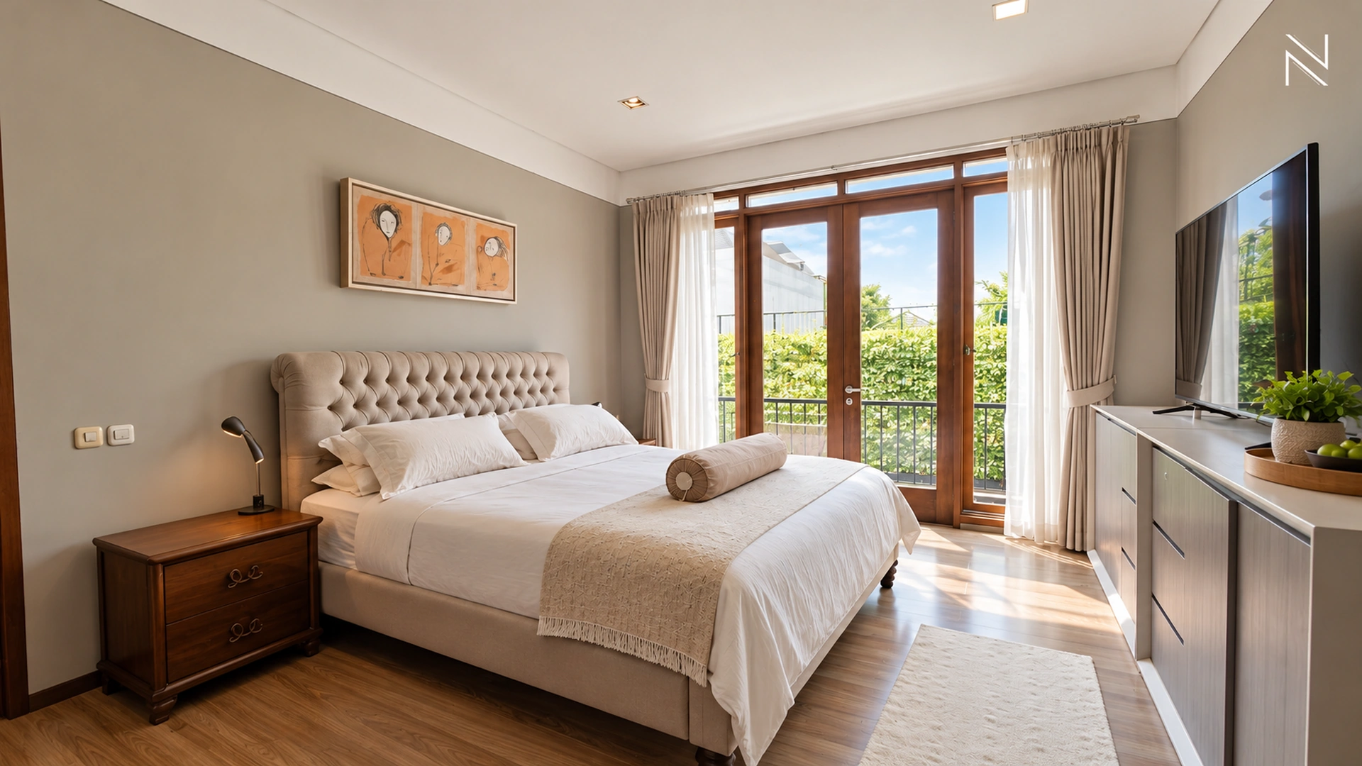 Bali Residence M 19 – BEDROOM For Rent 4BR House South Jakarta Cipete CPT356