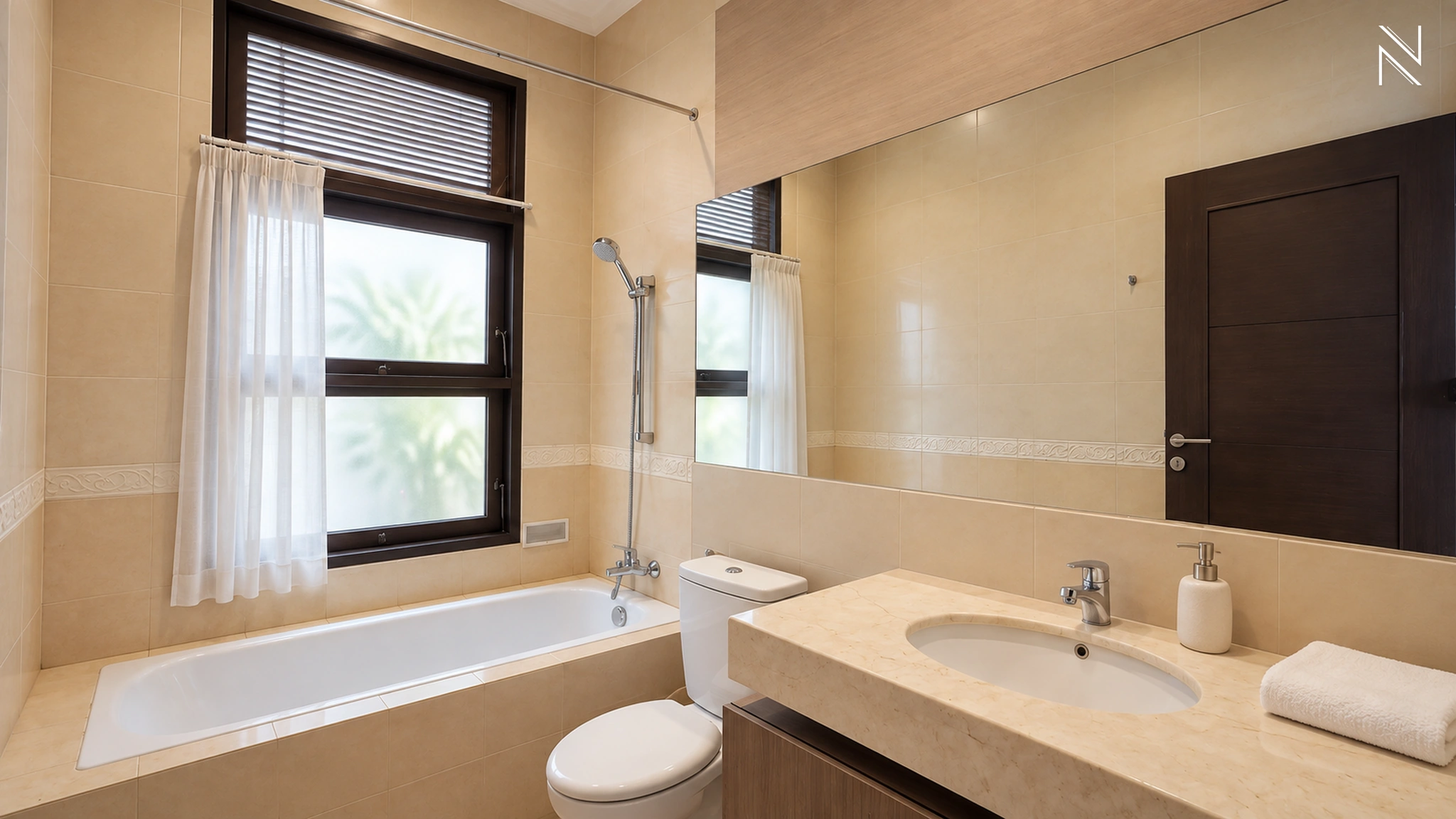 Bangka 9 4B – Kamar Mandi 2 For Rent 4BR House South Jakarta Kemang KMG036