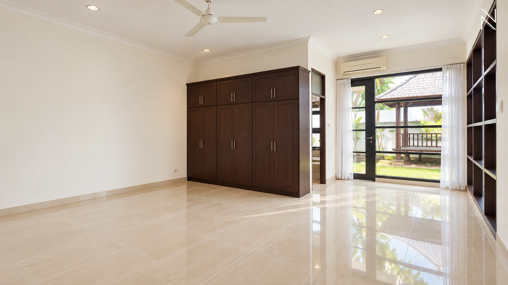 Bangka 9 4B – Kamar Tidur 1 – Angle 1 For Rent 4BR House South Jakarta Kemang KMG036