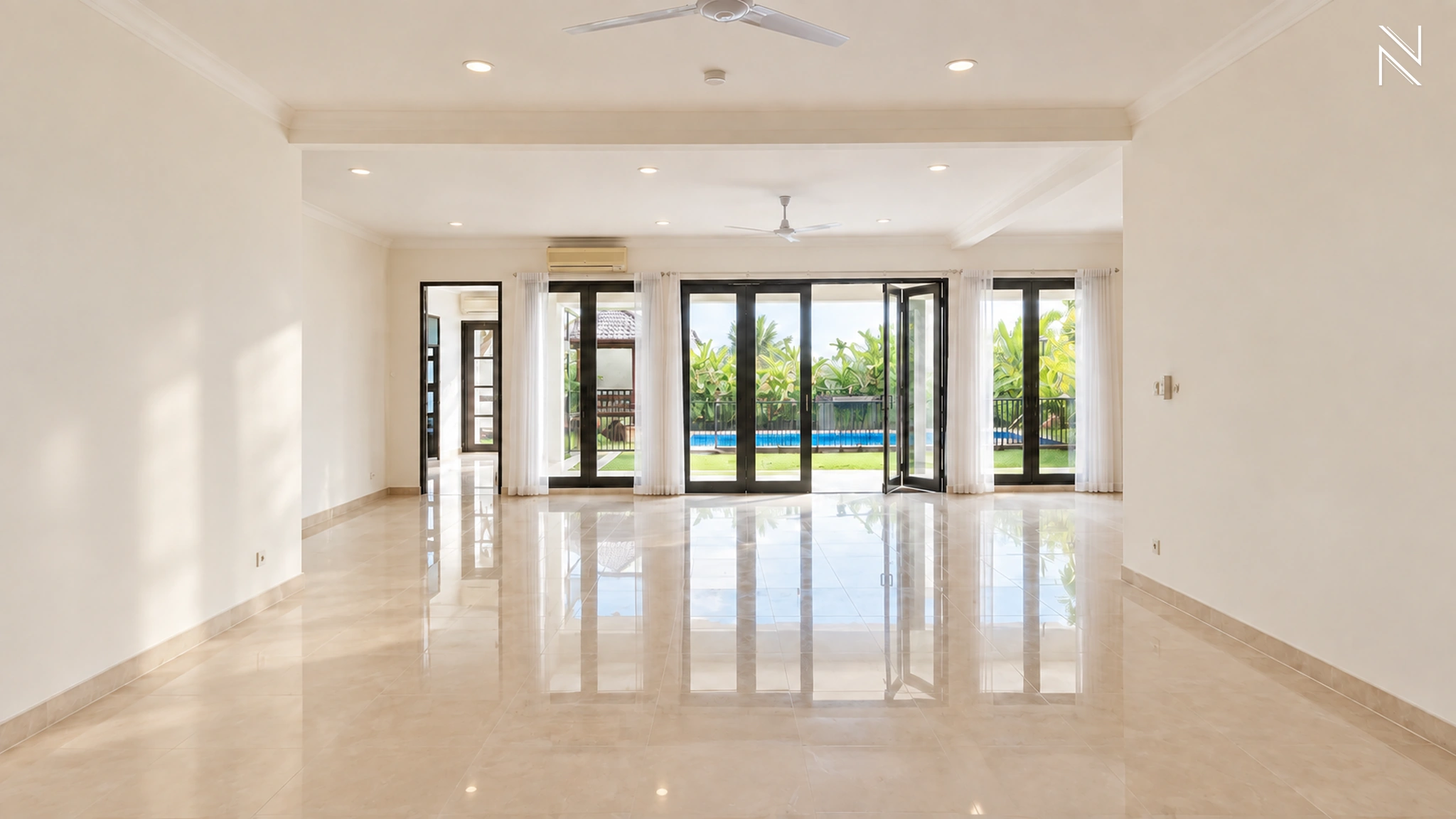 Bangka 9 4B – Ruang Keluarga – Angle 5 For Rent 4BR House South Jakarta Kemang KMG036