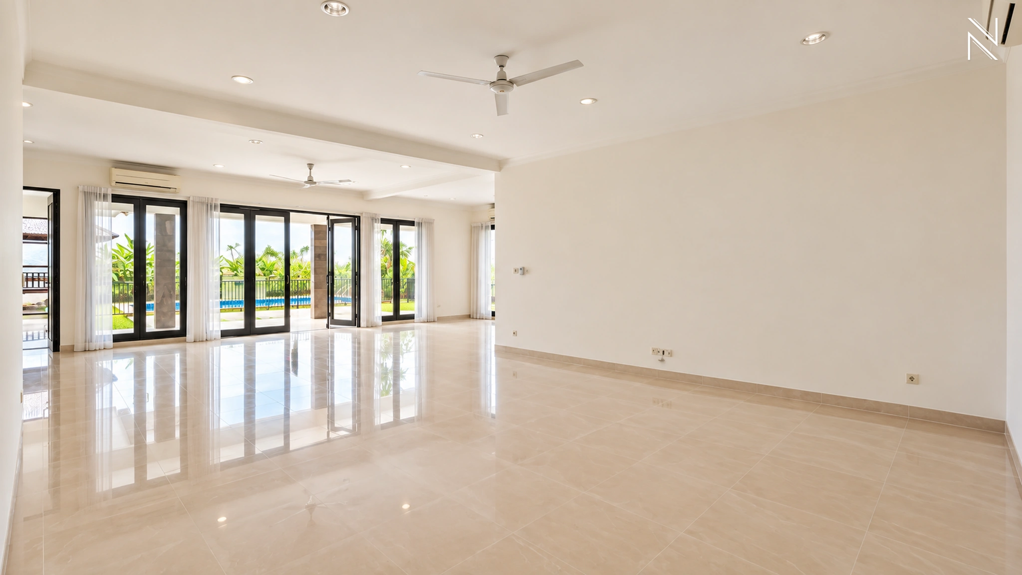 Bangka 9 4B – Ruang Keluarga – Angle 6 For Rent 4BR House South Jakarta Kemang KMG036