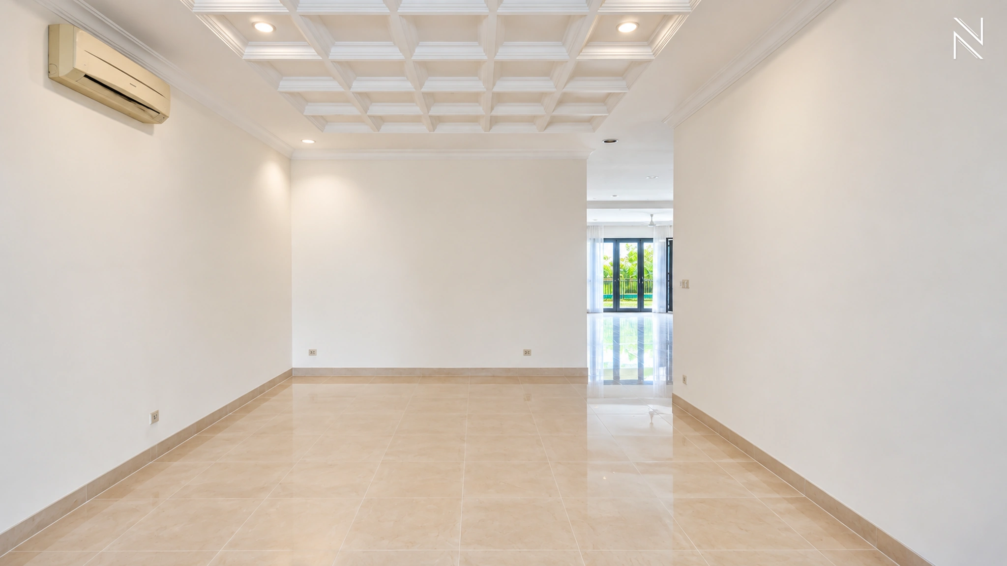 Bangka 9 4B – Ruang Tamu – Angle 1 For Rent 4BR House South Jakarta Kemang KMG036