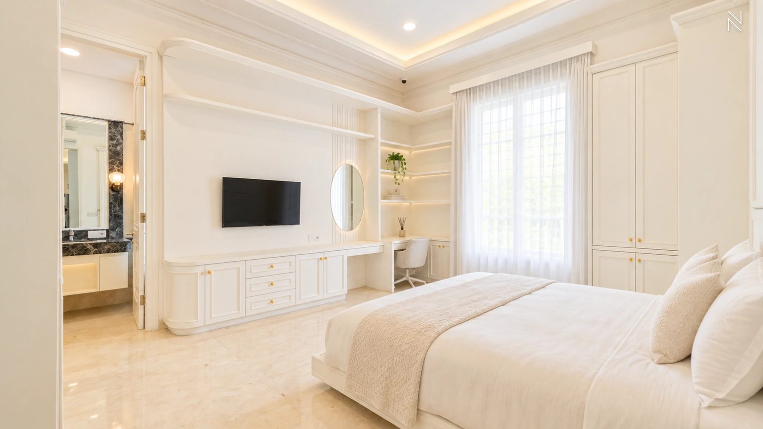 Kemang Selatan 11 No. 6A – Bedroom 4 For Buy 6BR House South Jakarta Kemang KMGS317