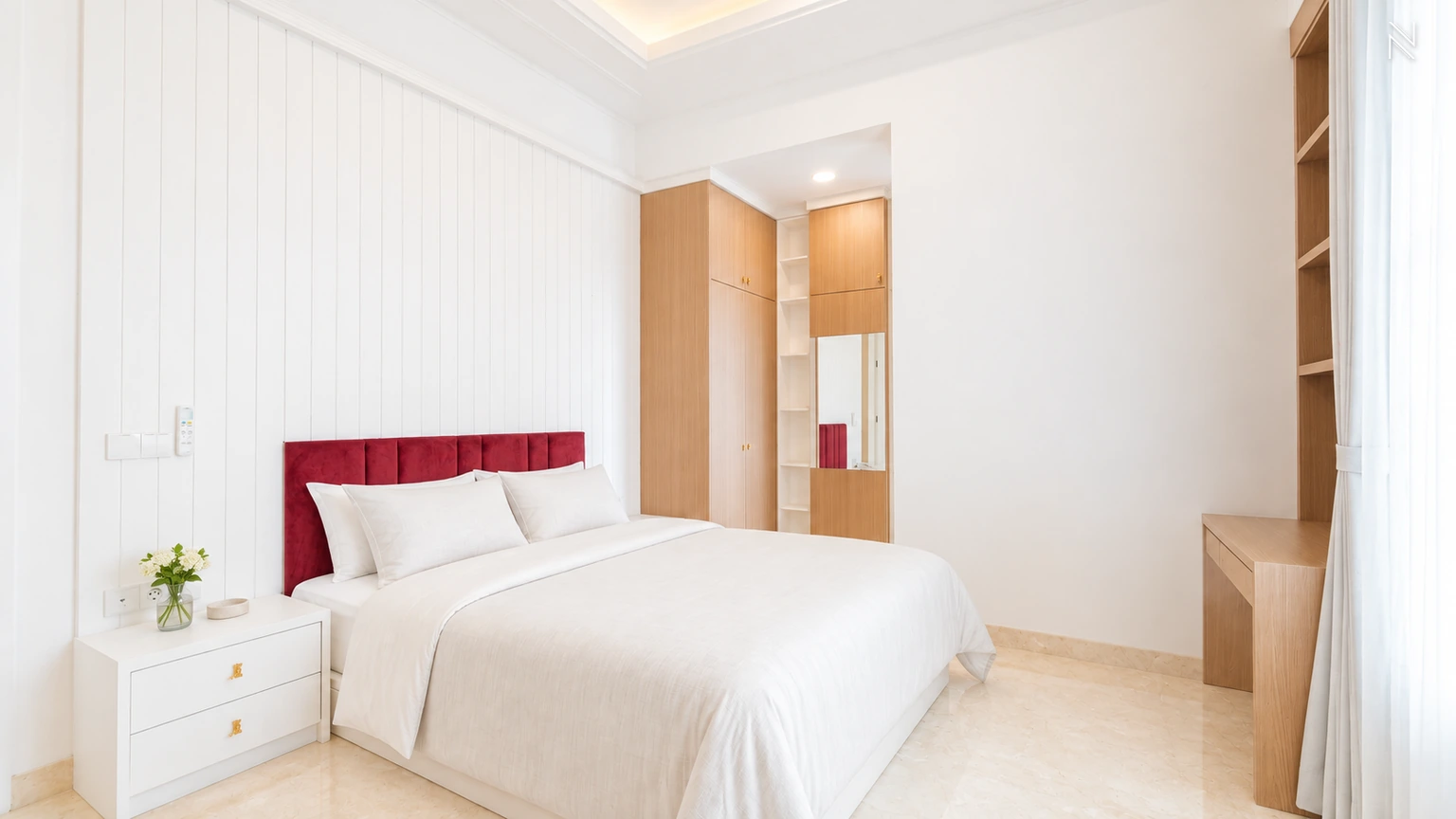 Kemang Selatan 11 No. 6A – Bedroom 5 – Another Angle For Buy 6BR House South Jakarta Kemang KMGS317