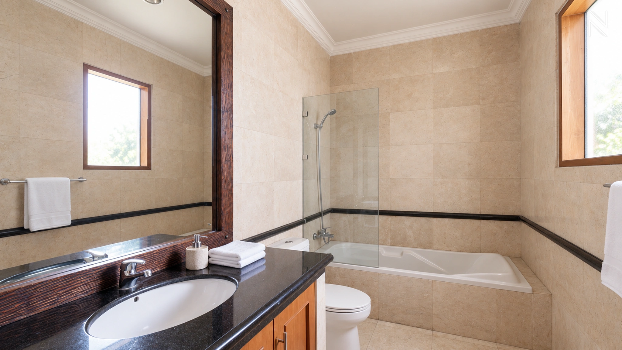 Kemang Selatan 1C No. 7 – Bathroom 4 For Rent 5BR House South Jakarta Kemang KMGS062