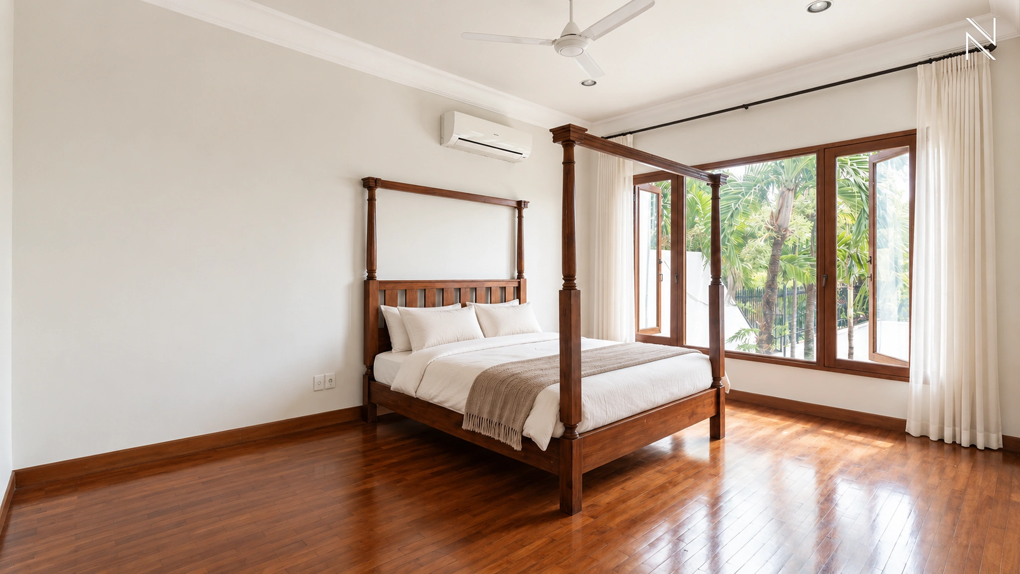 Kemang Selatan 1C No. 7 – Bedroom 2 For Rent 5BR House South Jakarta Kemang KMGS062