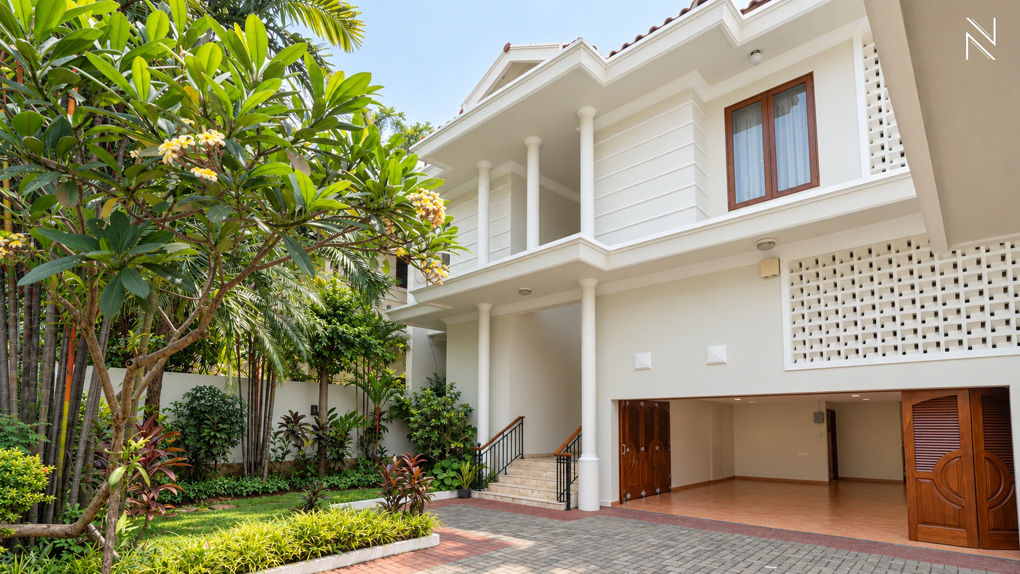 Kemang Selatan 1C No. 7 – Fasad For Rent 5BR House South Jakarta Kemang KMGS062