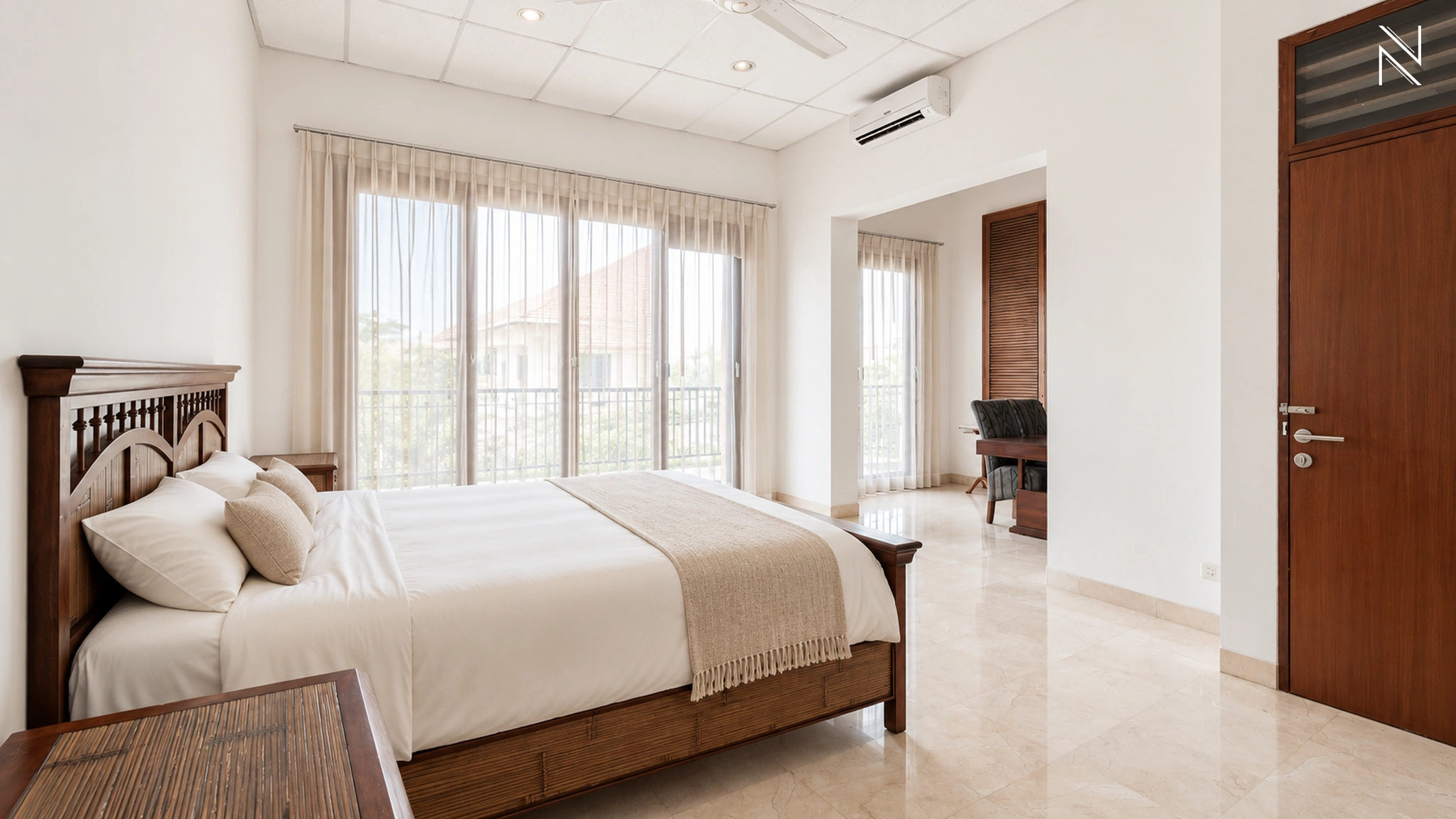 Kemang Selatan 9 No 5A – Bedroom 2 For Rent 4BR House South Jakarta Kemang KMGS011