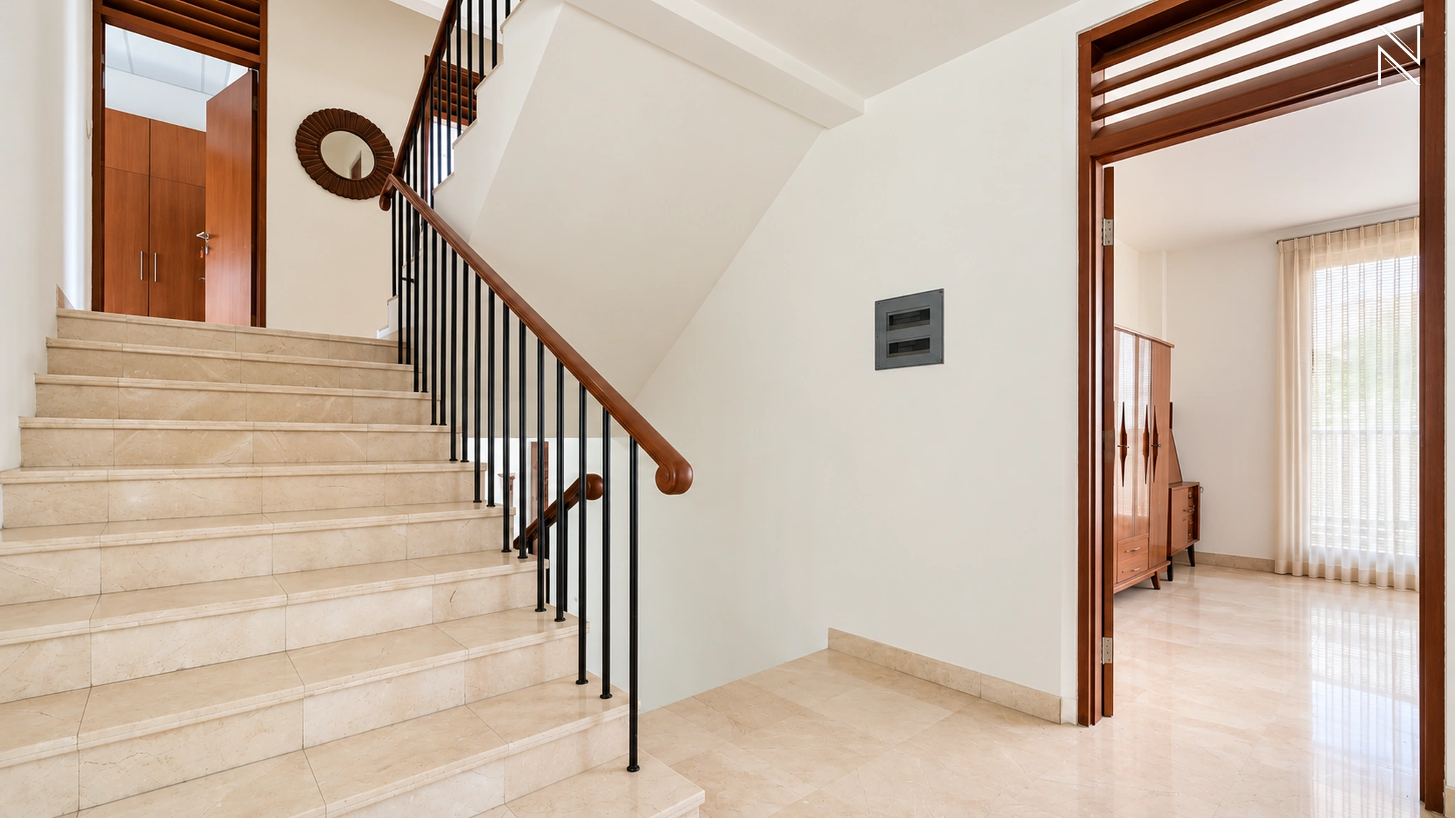 Kemang Selatan 9 No 5A – Staircase For Rent 4BR House South Jakarta Kemang KMGS011