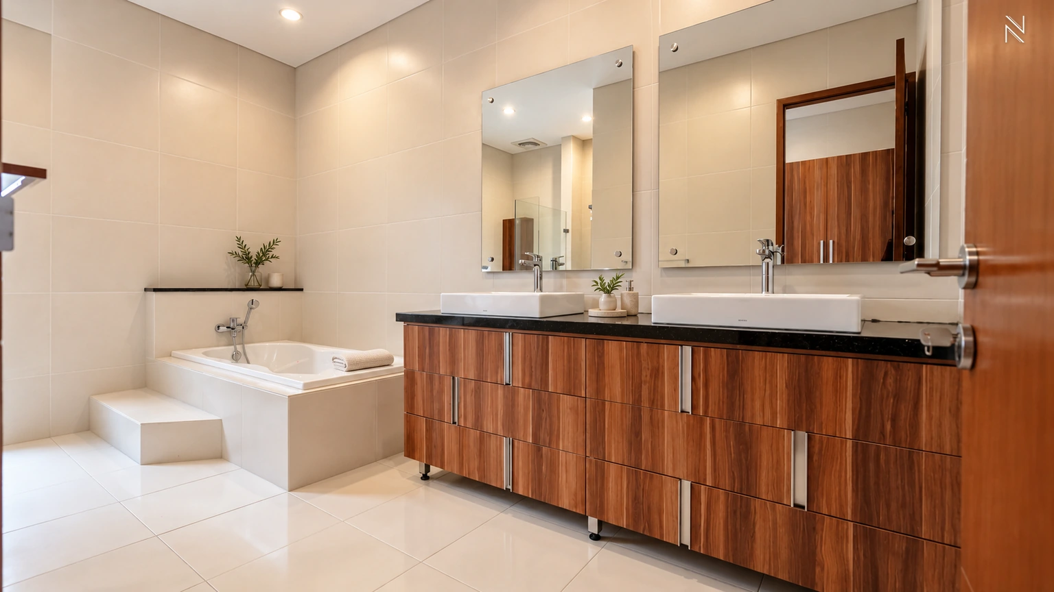 Kemang Selatan XI No 105 Kav B – Bathroom 1 For Rent 4BR House South Jakarta Kemang KMGS143