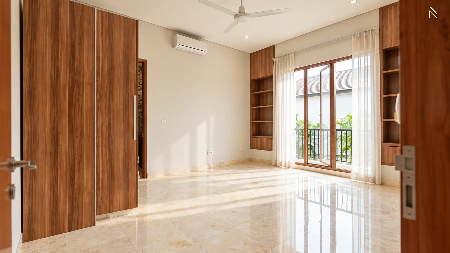 Kemang Selatan XI No 105 Kav B – Bedroom with Balcony For Rent 4BR House South Jakarta Kemang KMGS143