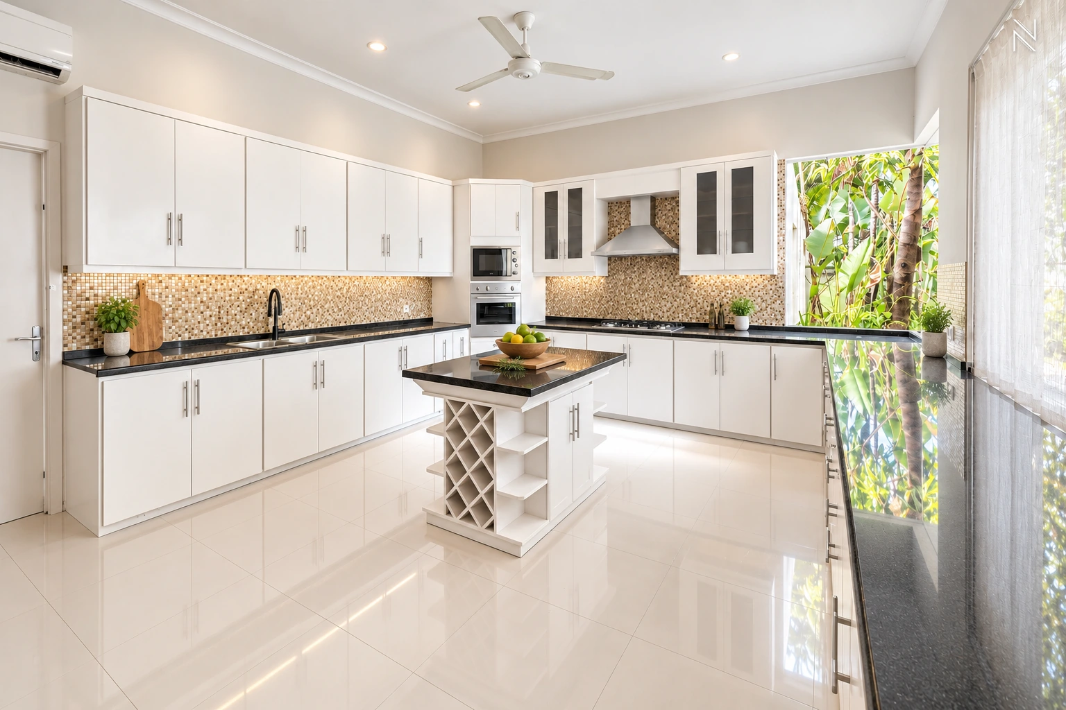 Kemang Timur 2 25N Lembong House – Kitchen Area For Rent 4BR House South Jakarta Kemang KMGT065