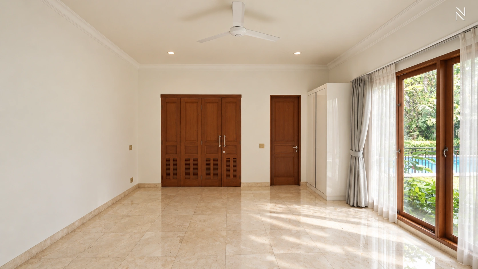 Mushola 150B Kav A – KMGS083 – Bedroom Garden View – Photo 65 For Rent 4BR House South Jakarta Kemang KMGS083