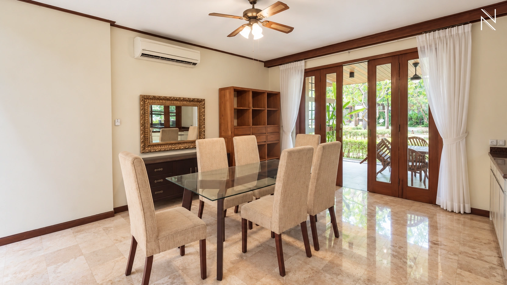 Saraswati Kav D – Ruang Makan 03 For Rent 3BR House South Jakarta Cipete CPT214