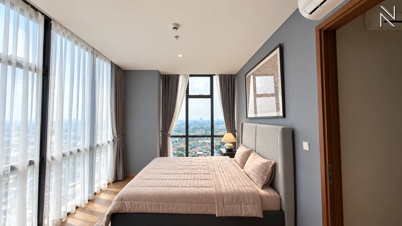 The Veranda – 3BR – Master Bedroom 04 – 7439 For Buy 3BR Apartment The Veranda South Jakarta Lebak Bulus VERAS006