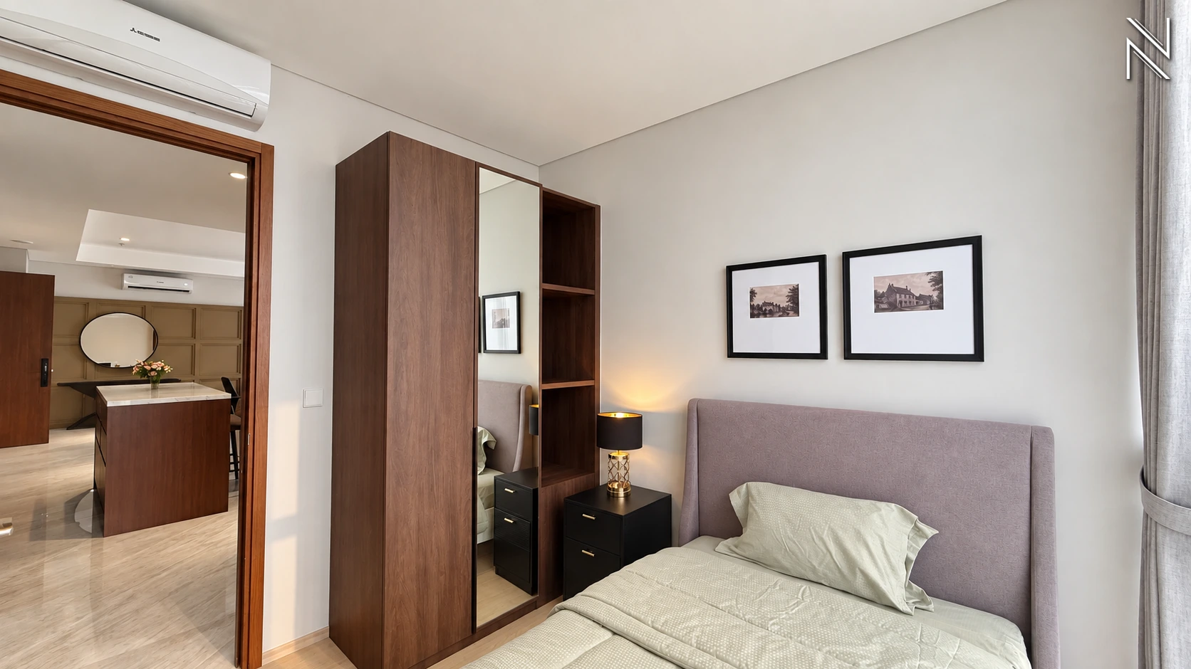The Veranda – 3BR – Second Bedroom 05 – 7444 For Buy 3BR Apartment The Veranda South Jakarta Lebak Bulus VERAS006