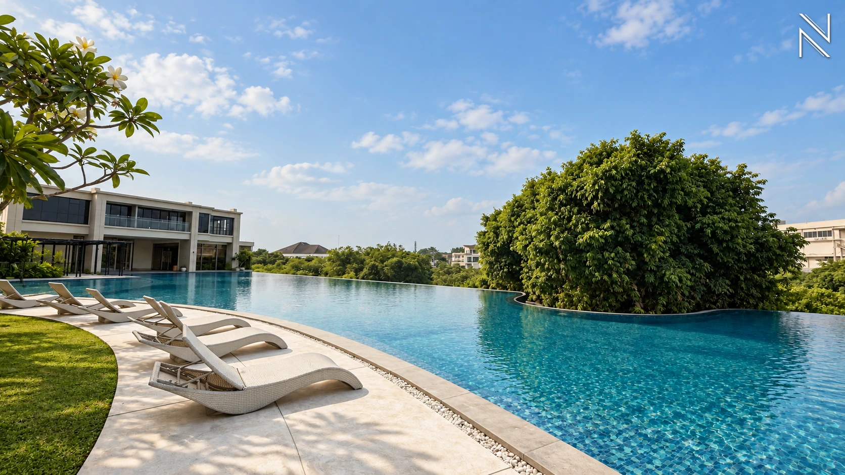 The Veranda – Fasilitas – Kolam Renang 02 For Buy 3BR Apartment The Veranda South Jakarta Lebak Bulus VERAS006