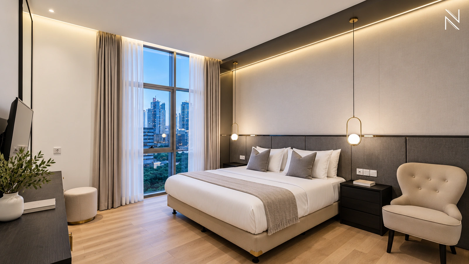 Verdetwo – 2BR – Bedroom 2 For Buy 2BR Apartment VERDE Two South Jakarta Kuningan VRDS106