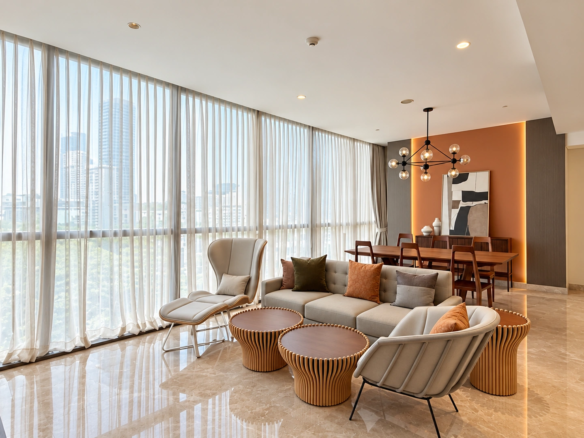 For Buy 3BR Apartment Casa Domaine Central Jakarta Sudirman CDS048
