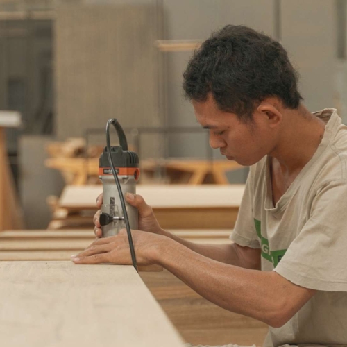 Teak & Local Craftsmanship in Indonesia